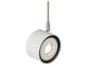 Visual Comfort Modern Iso 1-Light White Round Spot Light