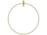 Visual Comfort Modern Locus Natural Brass Accessory