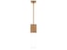 Visual Comfort Modern Kulma 1-Light Copper Linear Mini Pendant