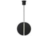 Visual Comfort Modern Bau 1-Light Nightshade Black Round Pendant