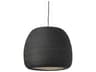 Visual Comfort Modern Karam 1-Light Black Pendant