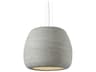 Visual Comfort Modern Karam 1-Light Gray Pendant