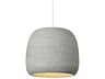 Visual Comfort Modern Karam 1-Light Gray Mini Pendant