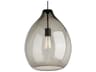 Visual Comfort Modern Quinton 1-Light Black Pendant