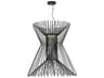 Visual Comfort Modern Syrma 1-Light Matte Black Pendant