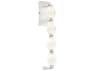 Visual Comfort Modern Collier 1-Light Polished Nickel Wall Sconce