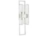 Visual Comfort Modern Duelle 1-Light Polished Nickel Wall Sconce