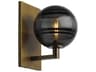 Visual Comfort Modern Sedona 1-Light Aged Brass Wall Sconce