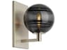 Visual Comfort Modern Sedona 1-Light Satin Nickel Wall Sconce
