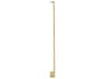 Visual Comfort Modern Stagger 1-Light Natural Brass Wall Sconce