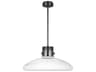 Visual Comfort Modern Morgan 1-Light Burnished Bronze Pendant
