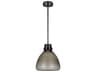 Visual Comfort Modern Morgan 1-Light Burnished Bronze Mini Pendant
