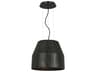 Visual Comfort Modern Bling 1-Light Plated Dark Bronze Pendant