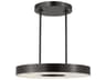 Visual Comfort Modern Wyllis 1-Light Bronze Round Pendant
