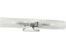 Visual Comfort Modern Leano 2-Light Polished Nickel Vanity Light