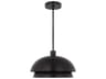 Visual Comfort Modern Shanti 1-Light Dark Bronze Dome Pendant