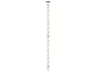 Visual Comfort Modern Collier 1-Light Polished Nickel Linear Mini Pendant