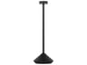 Visual Comfort Modern Moneta Black Table Lamp