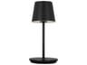 Visual Comfort Modern Nevis Black Table Lamp
