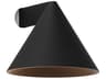 Visual Comfort Modern Midrand 1-Light Nightshade Black Wall Sconce