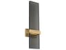 Visual Comfort Modern Flyta 1-Light Natural Brass Wall Sconce
