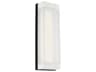 Visual Comfort Modern Milley 1-Light Nightshade Black Wall Sconce