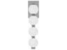 Visual Comfort Modern Perle 1-Light Polished Nickel Wall Sconce