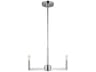 Visual Comfort Studio Fullton 3-Light Chrome Candelabra Chandelier
