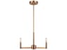 Visual Comfort Studio Fullton 3-Light Satin Brass Candelabra Chandelier
