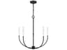 Visual Comfort Studio Greenwich 5-Light Midnight Black Candelabra Chandelier