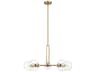 Visual Comfort Studio Codyn 5-Light Satin Brass Globe Chandelier