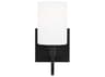 Visual Comfort Studio Oak Moore 1-Light Midnight Black Wall Sconce