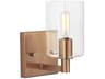 Visual Comfort Studio Fullton 1-Light Satin Brass Wall Sconce