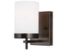 Visual Comfort Studio Zire 1-Light Brushed Oil Rubbed Bronze Wall Sconce
