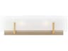 Visual Comfort Studio Syll 2-Light Satin Brass Vanity Light