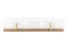 Visual Comfort Studio Syll 4-Light Satin Brass Vanity Light