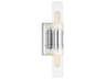 Visual Comfort Studio Keaton 2-Light Chrome Vanity Light