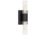 Visual Comfort Studio Keaton 2-Light Midnight Black Vanity Light