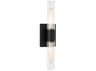 Visual Comfort Studio Keaton 2-Light Midnight Black Vanity Light
