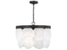 Visual Comfort Studio Mellita 6-Light Midnight Black Pendant