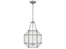 Visual Comfort Studio Morrison 3-Light Brushed Nickel Lantern Pendant