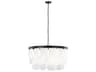 Visual Comfort Studio Mellita 8-Light Midnight Black Pendant