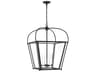 Visual Comfort Studio Charleston 4-Light Midnight Black Lantern Pendant