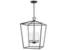 Visual Comfort Studio Dianna 4-Light Midnight Black Lantern Pendant