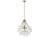 Visual Comfort Studio Bronzeville 3-Light Satin Brass Globe Pendant