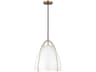 Visual Comfort Studio Norman 1-Light Satin Brass Pendant