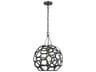 Visual Comfort Studio Feccetta 1-Light Midnight Black Geometric Pendant