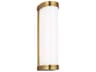 Visual Comfort Studio Ifran 2-Light Burnished Brass Wall Sconce