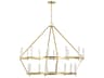 Visual Comfort Studio Marston 20-Light Burnished Brass Tiered Chandelier