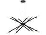 Visual Comfort Studio Eastyn 12-Light Midnight Black Sputnik Chandelier